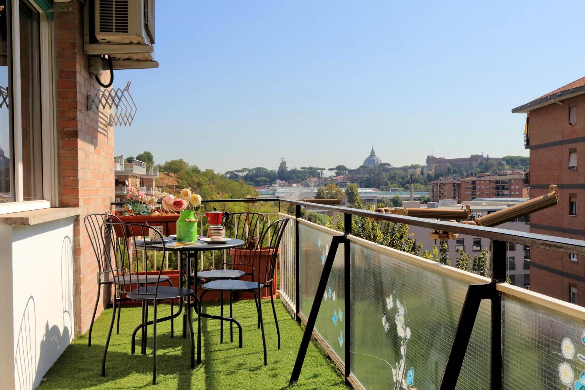 Vatican View Viale Di Valle Aurelia 罗马 外观 照片